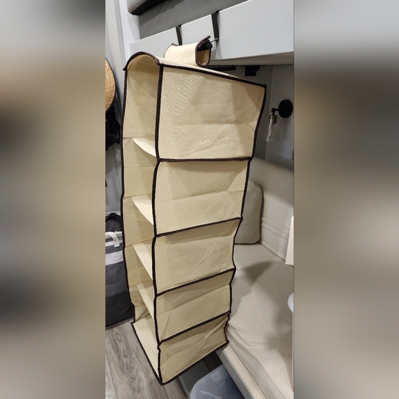 5 Shelf Hanging Closet Organizer - Picture 3 of 6